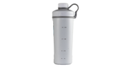 Stainless Steel Blender Bottle (Black/White)