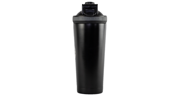 Black Stainless Steel Blender Bottle