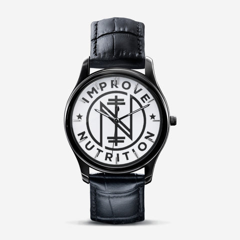 Improve Black Quartz Watch (Unisex)