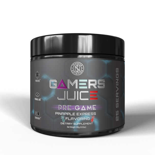 PreGame Gamers Juice Improve Nutrition